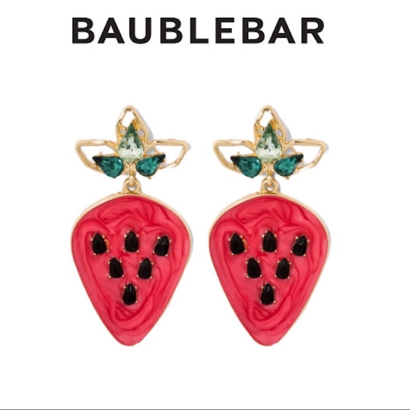 BaubleBar Jewelry - 🆕 BAUBLEBAR • 🍓 Strawberry 🍓 Drop Earrings•